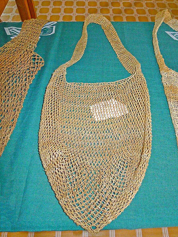 Choiseul kastom string bag, or "kuza"